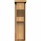 Ekena Millwork Monterey Rough Sawn Corbel w/Backplate, Western Red Cedar, 6"W x 10"D x 22"H COR06X10X22MON01RWR - alternate 4